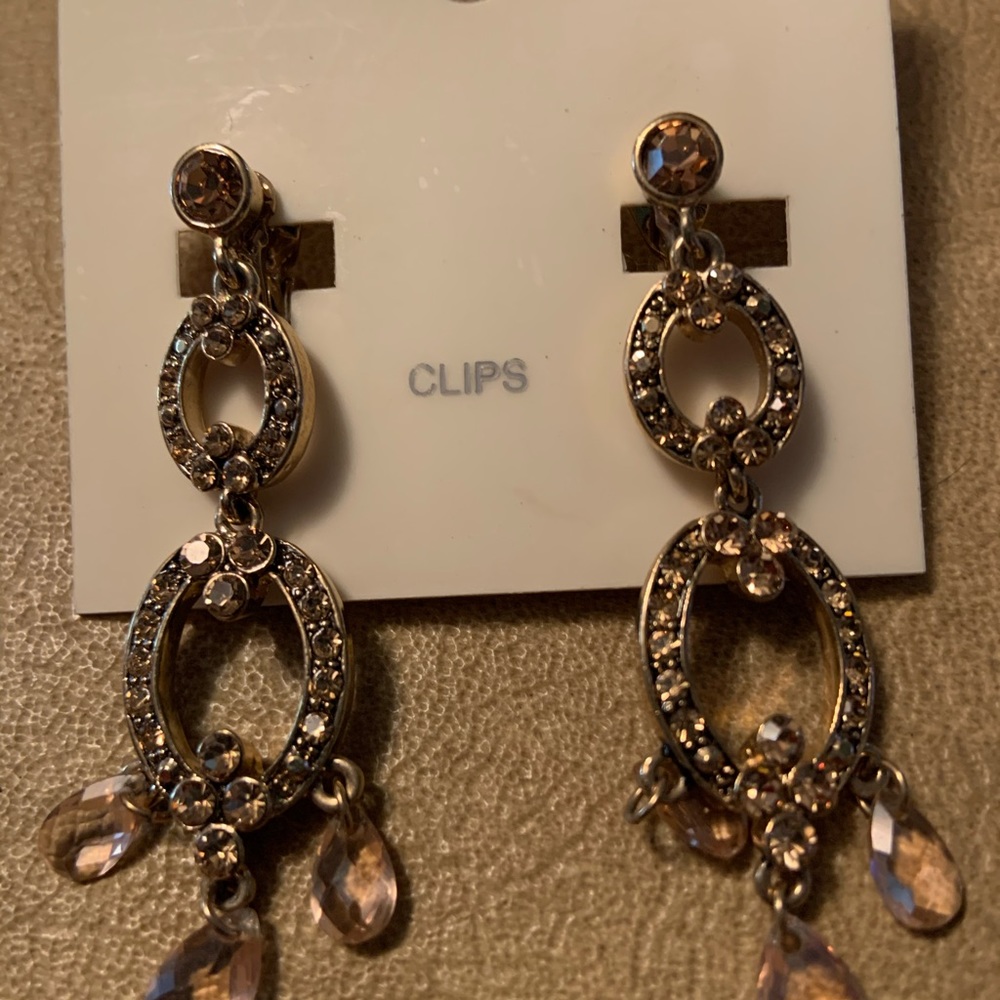 Liz Clairborne clip earrings